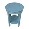 International Concepts Phillips Accent Table with Drawer, Ocean Blue, Antique Rubbed OT32-2128 - alternate 5